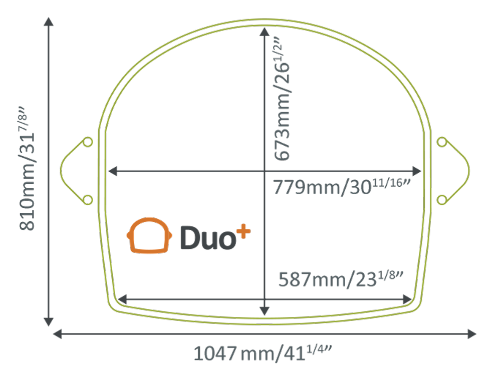 Stiltz Duo+ Odcisk stopy windy domowej